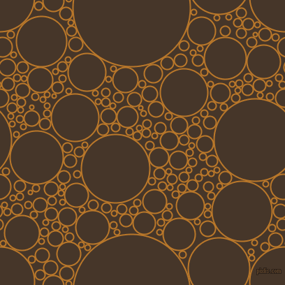 bubbles, circles, sponge, big, medium, small, 2 pixel line width, Pirate Gold and Woodburn circles bubbles sponge soap seamless tileable