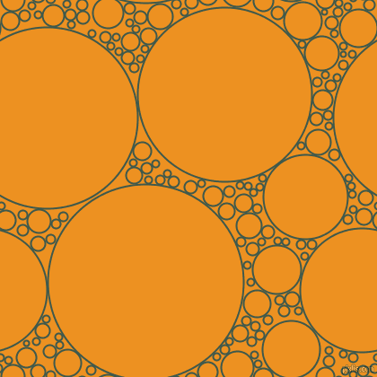 bubbles, circles, sponge, big, medium, small, 2 pixel line width, Plantation and Carrot Orange circles bubbles sponge soap seamless tileable