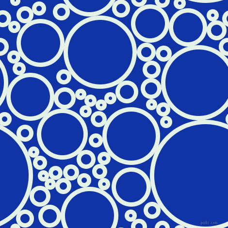 bubbles, circles, sponge, big, medium, small, 9 pixel line width, Polar and Egyptian Blue circles bubbles sponge soap seamless tileable
