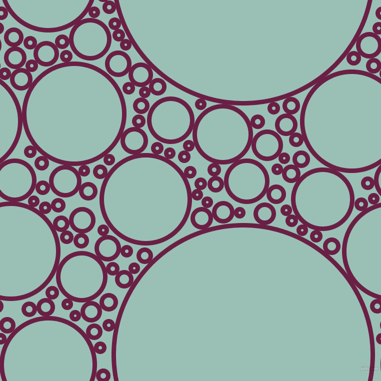 bubbles, circles, sponge, big, medium, small, 9 pixel line width, Pompadour and Shadow Green circles bubbles sponge soap seamless tileable