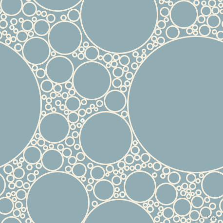 bubbles, circles, sponge, big, medium, small, 3 pixel line width, Quarter Pearl Lusta and Botticelli circles bubbles sponge soap seamless tileable