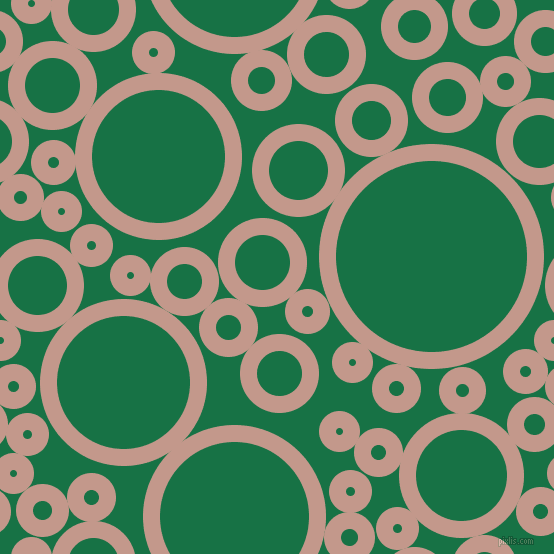 bubbles, circles, sponge, big, medium, small, 17 pixel line width, Quicksand and Dark Spring Green circles bubbles sponge soap seamless tileable