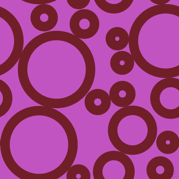 bubbles, circles, sponge, big, medium, small, 33 pixel line width, Red Berry and Fuchsia circles bubbles sponge soap seamless tileable