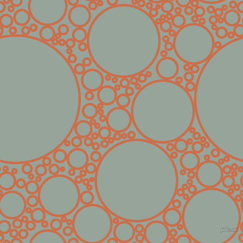 bubbles, circles, sponge, big, medium, small, 5 pixel line width, Red Damask and Edward circles bubbles sponge soap seamless tileable