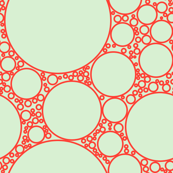 bubbles, circles, sponge, big, medium, small, 5 pixel line width, Red Orange and Blue Romance circles bubbles sponge soap seamless tileable
