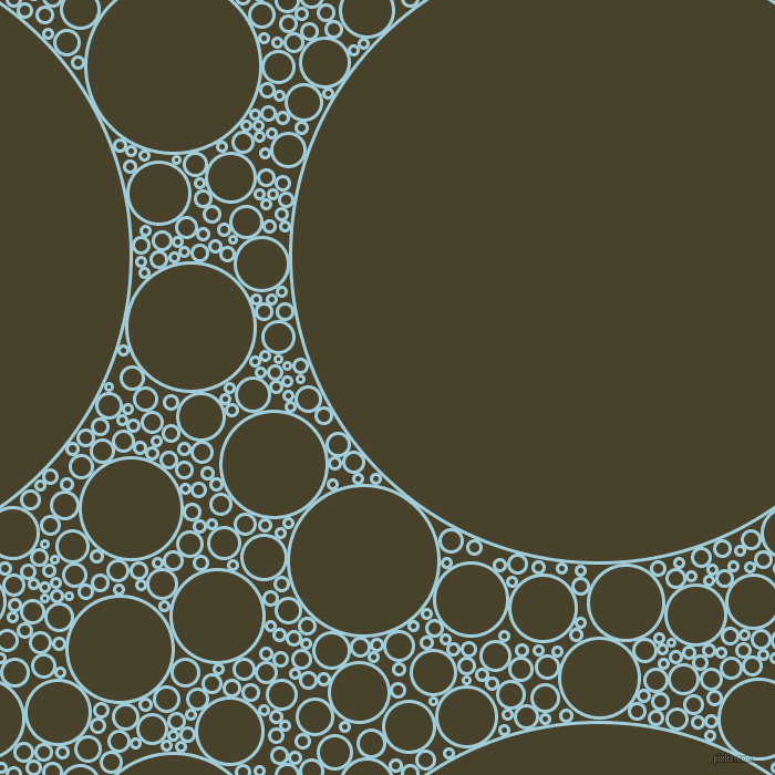 bubbles, circles, sponge, big, medium, small, 3 pixel line width, Regent St Blue and Onion circles bubbles sponge soap seamless tileable