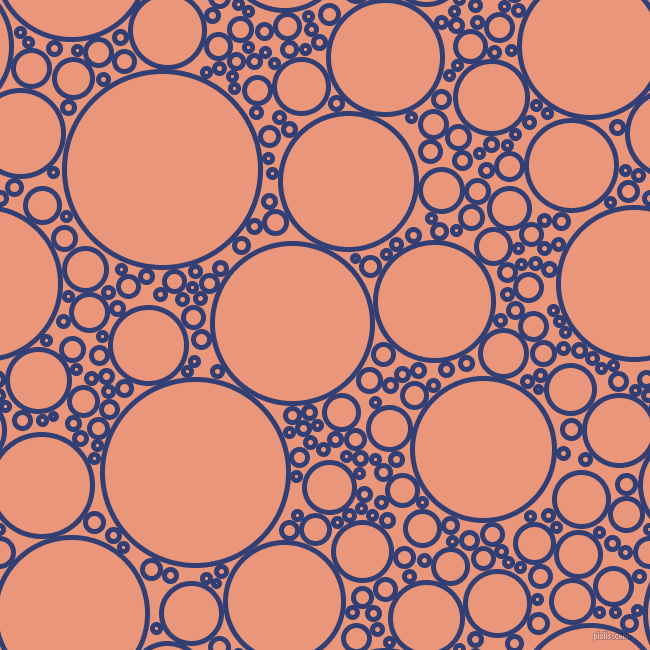 bubbles, circles, sponge, big, medium, small, 5 pixel line width, Resolution Blue and Dark Salmon circles bubbles sponge soap seamless tileable
