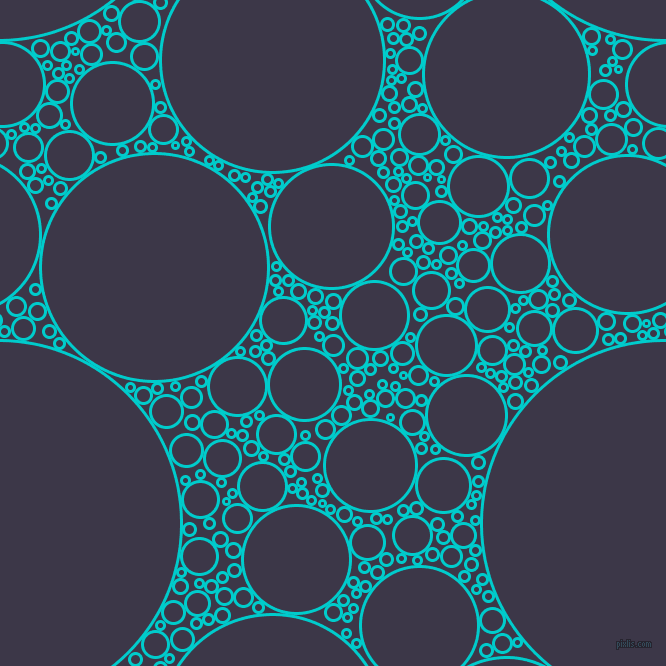 bubbles, circles, sponge, big, medium, small, 3 pixel line width, Robin