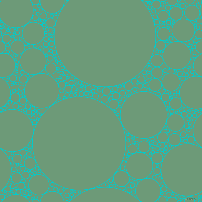 bubbles, circles, sponge, big, medium, small, 2 pixel line width, Robin