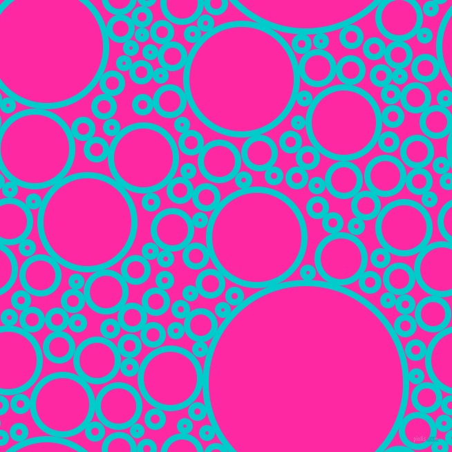 bubbles, circles, sponge, big, medium, small, 9 pixel line width, Robin