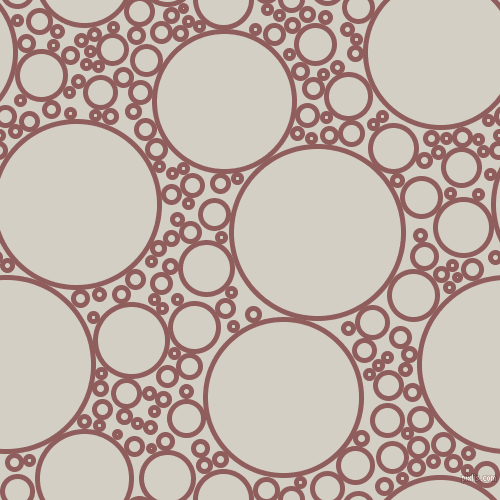 bubbles, circles, sponge, big, medium, small, 5 pixel line width, Rose Taupe and Westar circles bubbles sponge soap seamless tileable