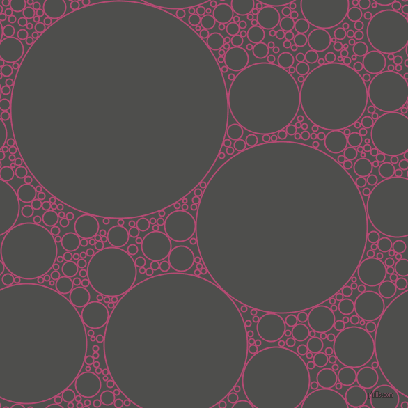 bubbles, circles, sponge, big, medium, small, 2 pixel line width, Royal Heath and Ship Grey circles bubbles sponge soap seamless tileable