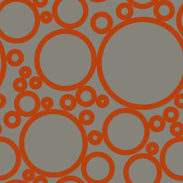 bubbles, circles, sponge, big, medium, small, 17 pixel line width, Rust and Friar Grey circles bubbles sponge soap seamless tileable
