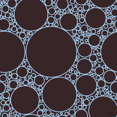 bubbles, circles, sponge, big, medium, small, 3 pixel line width, Sail and Aubergine circles bubbles sponge soap seamless tileable