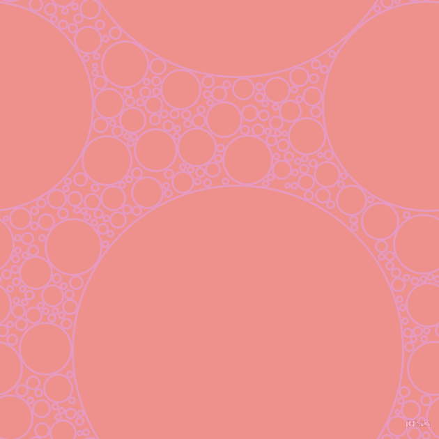 bubbles, circles, sponge, big, medium, small, 3 pixel line widthShocking and Sweet Pink circles bubbles sponge soap seamless tileable