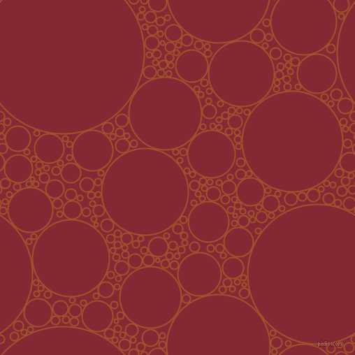 bubbles, circles, sponge, big, medium, small, 2 pixel line width, Sienna and Shiraz circles bubbles sponge soap seamless tileable