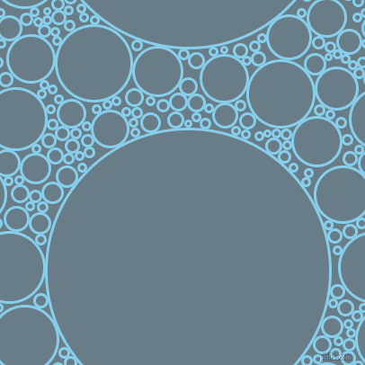 bubbles, circles, sponge, big, medium, small, 3 pixel line width, Sky Blue and Lynch circles bubbles sponge soap seamless tileable