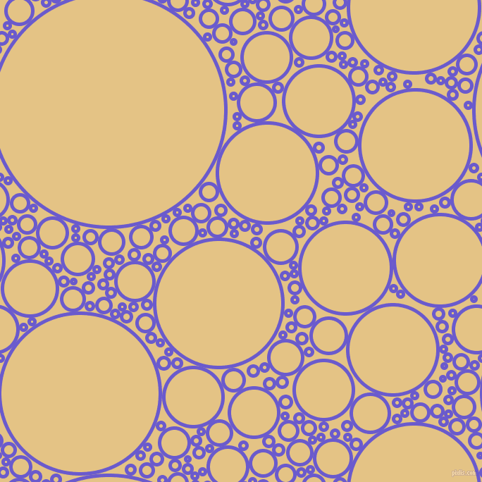 bubbles, circles, sponge, big, medium, small, 5 pixel line width, Slate Blue and New Orleans circles bubbles sponge soap seamless tileable