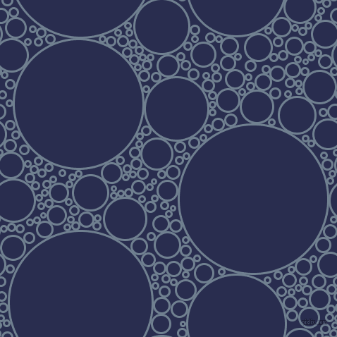 bubbles, circles, sponge, big, medium, small, 3 pixel line width, Slate Grey and Lucky Point circles bubbles sponge soap seamless tileable
