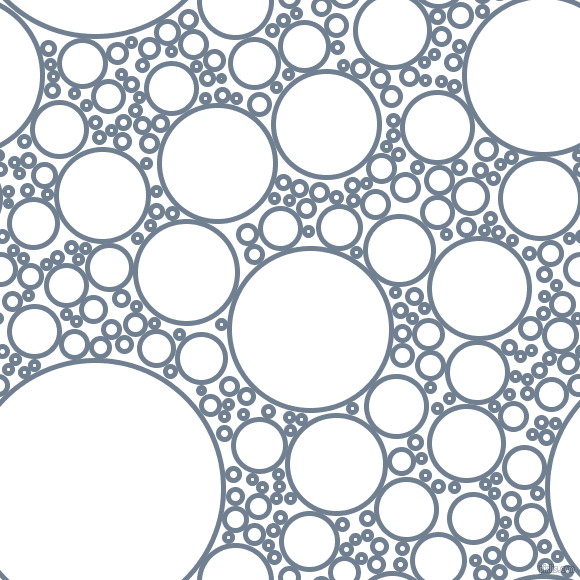 bubbles, circles, sponge, big, medium, small, 5 pixel line width, Slate Grey and White circles bubbles sponge soap seamless tileable