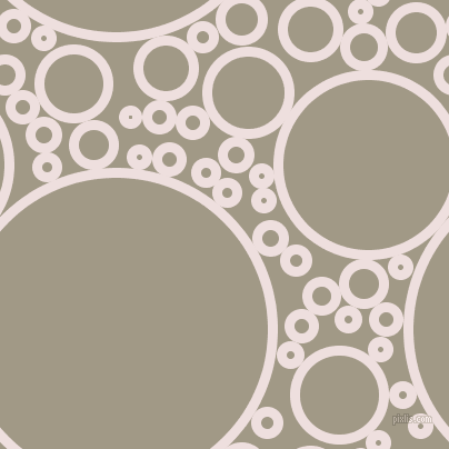 bubbles, circles, sponge, big, medium, small, 9 pixel line width, Soft Peach and Nomad circles bubbles sponge soap seamless tileable