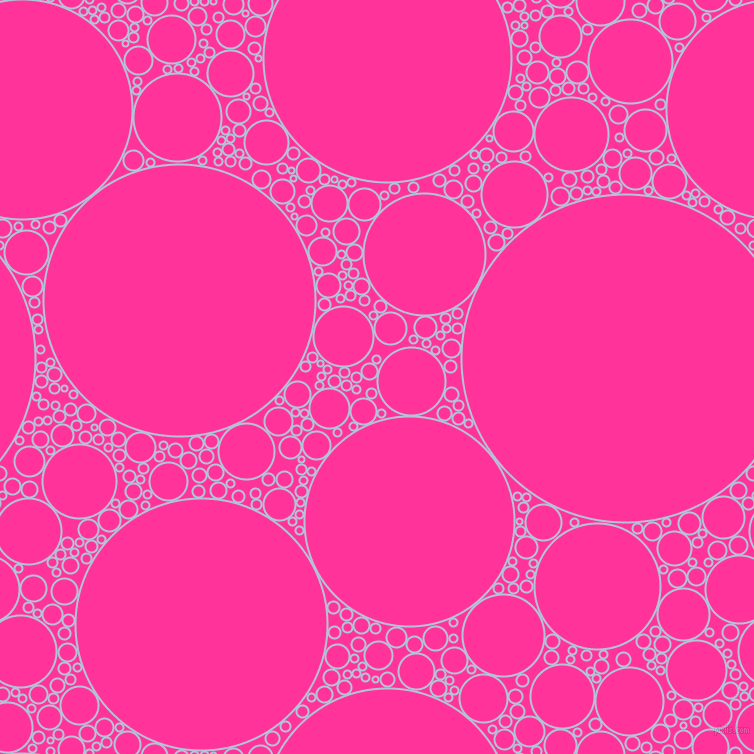 bubbles, circles, sponge, big, medium, small, 2 pixel line width, Spindle and Wild Strawberry circles bubbles sponge soap seamless tileable