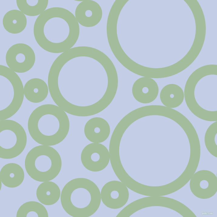 bubbles, circles, sponge, big, medium, small, 33 pixel line width, Spring Rain and Periwinkle circles bubbles sponge soap seamless tileable