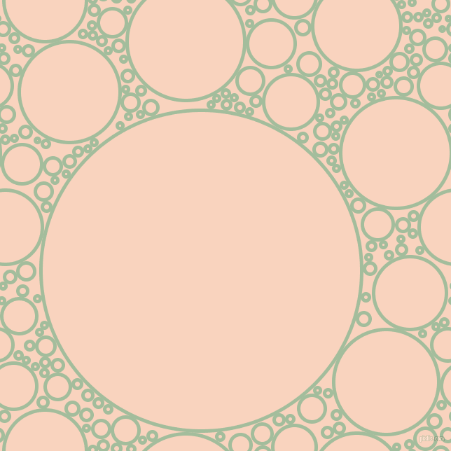 bubbles, circles, sponge, big, medium, small, 5 pixel line width, Spring Rain and Tuft Bush circles bubbles sponge soap seamless tileable