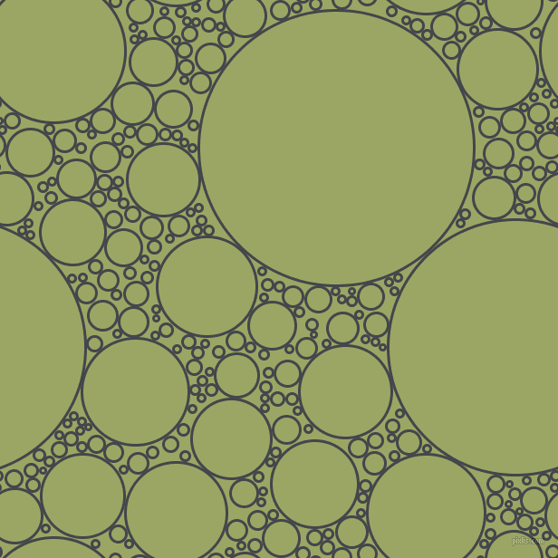 bubbles, circles, sponge, big, medium, small, 3 pixel line width, Steel Grey and Green Smoke circles bubbles sponge soap seamless tileable