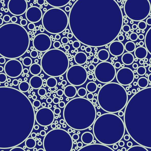 bubbles, circles, sponge, big, medium, small, 5 pixel line width, Surf Crest and Midnight Blue circles bubbles sponge soap seamless tileable