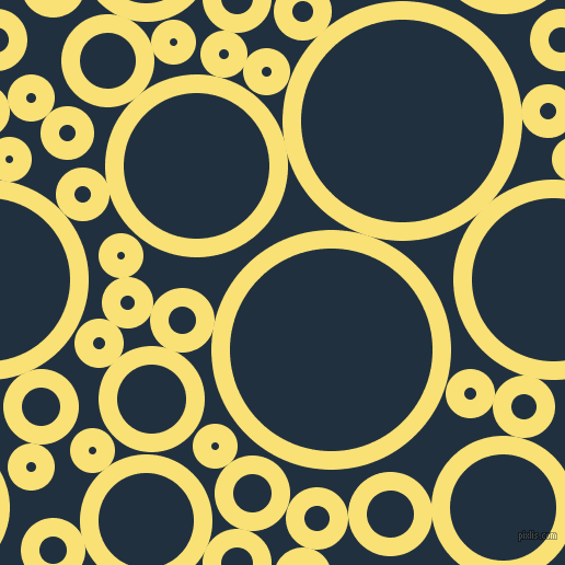 bubbles, circles, sponge, big, medium, small, 17 pixel line width, Sweet Corn and Midnight circles bubbles sponge soap seamless tileable