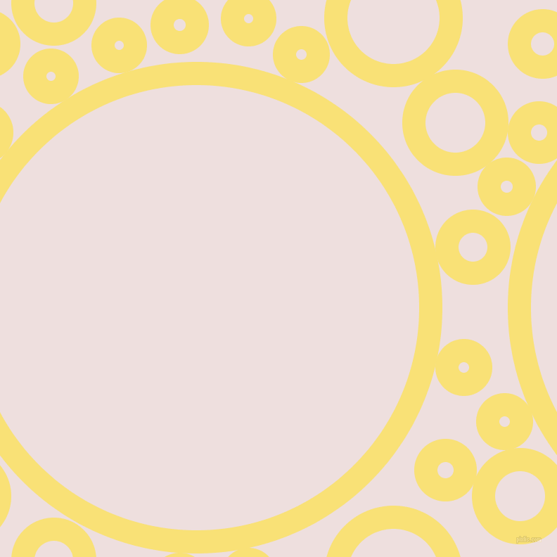 bubbles, circles, sponge, big, medium, small, 33 pixel line width, Sweet Corn and Soft Peach circles bubbles sponge soap seamless tileable