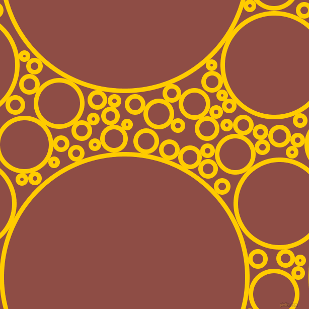 bubbles, circles, sponge, big, medium, small, 9 pixel line width, Tangerine Yellow and Matrix circles bubbles sponge soap seamless tileable