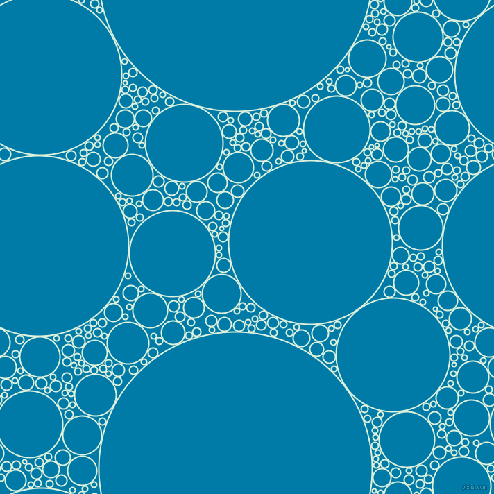 bubbles, circles, sponge, big, medium, small, 2 pixel line width, Tara and Cerulean circles bubbles sponge soap seamless tileable