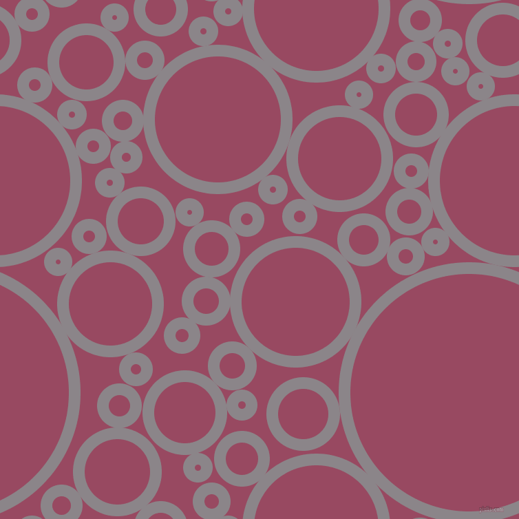 bubbles, circles, sponge, big, medium, small, 17 pixel line width, Taupe Grey and Cadillac circles bubbles sponge soap seamless tileable