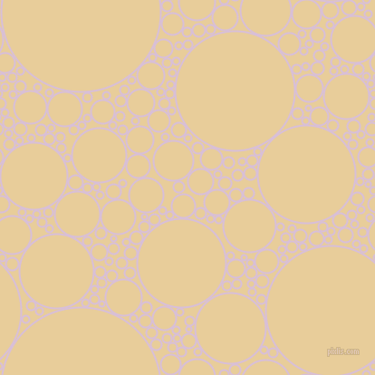 bubbles, circles, sponge, big, medium, small, 2 pixel line width, Thistle and Chamois circles bubbles sponge soap seamless tileable