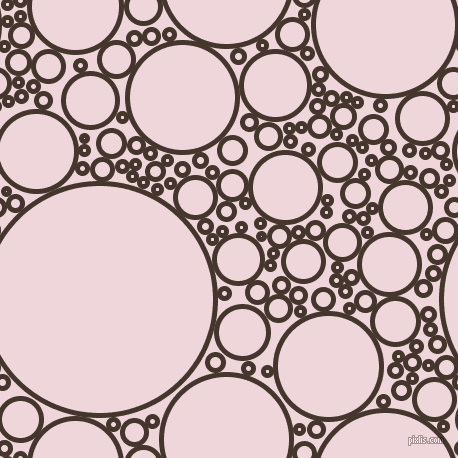 bubbles, circles, sponge, big, medium, small, 5 pixel line width, Tobago and Pale Rose circles bubbles sponge soap seamless tileable