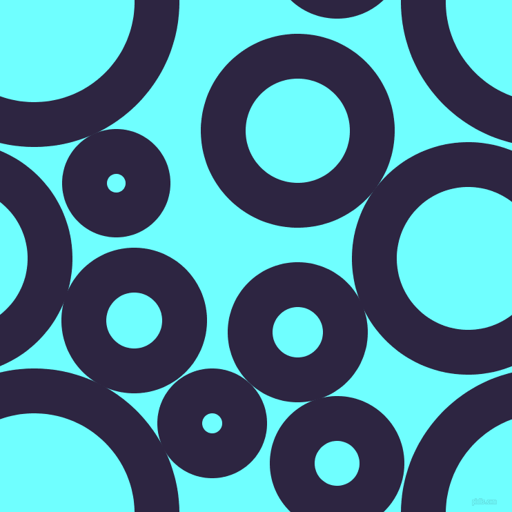 bubbles, circles, sponge, big, medium, small, 65 pixel line width, Tolopea and Baby Blue circles bubbles sponge soap seamless tileable