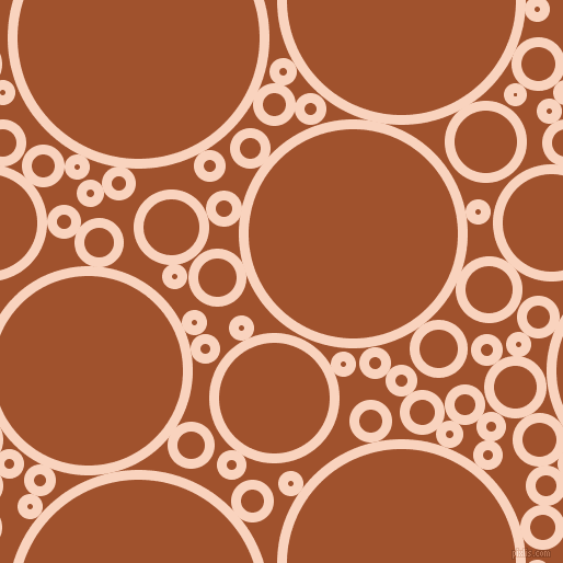 bubbles, circles, sponge, big, medium, small, 9 pixel line width, Tuft Bush and Sienna circles bubbles sponge soap seamless tileable