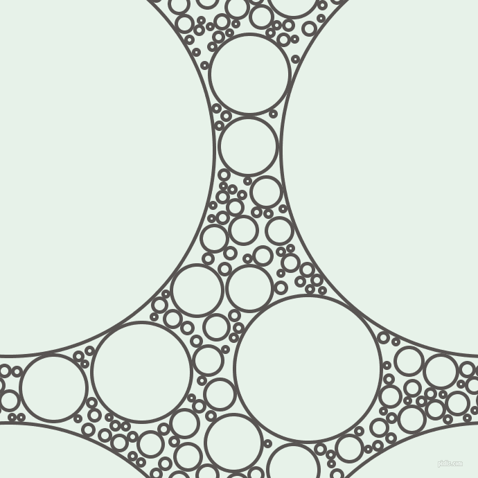 bubbles, circles, sponge, big, medium, small, 5 pixel line width, Tundora and Dew circles bubbles sponge soap seamless tileable