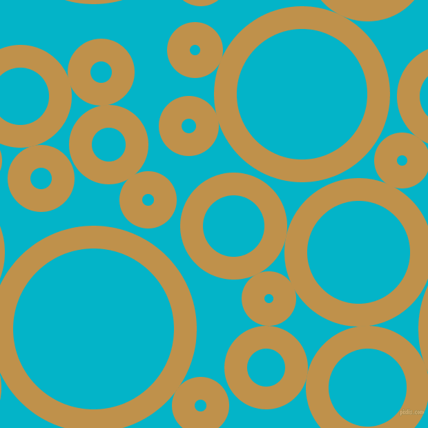 bubbles, circles, sponge, big, medium, small, 33 pixel line width, Tussock and Iris Blue circles bubbles sponge soap seamless tileable