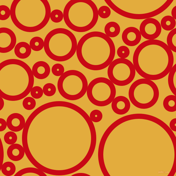 bubbles, circles, sponge, big, medium, small, 17 pixel line width, Venetian Red and Tulip Tree circles bubbles sponge soap seamless tileable