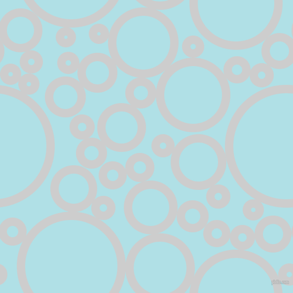 bubbles, circles, sponge, big, medium, small, 17 pixel line width, Very Light Grey and Powder Blue circles bubbles sponge soap seamless tileable