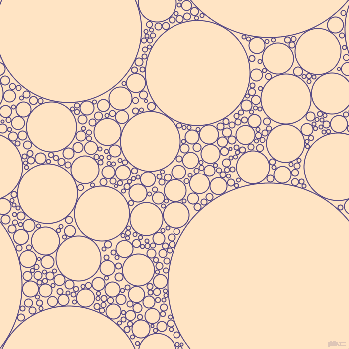 bubbles, circles, sponge, big, medium, small, 2 pixel line width, Victoria and Bisque circles bubbles sponge soap seamless tileable