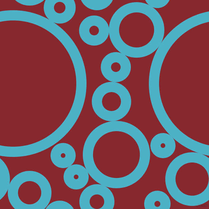 bubbles, circles, sponge, big, medium, small, 33 pixel line width, Viking and Flame Red circles bubbles sponge soap seamless tileable