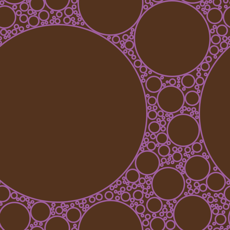 bubbles, circles, sponge, big, medium, small, 5 pixel line width, Violet Blue and Brown Bramble circles bubbles sponge soap seamless tileable