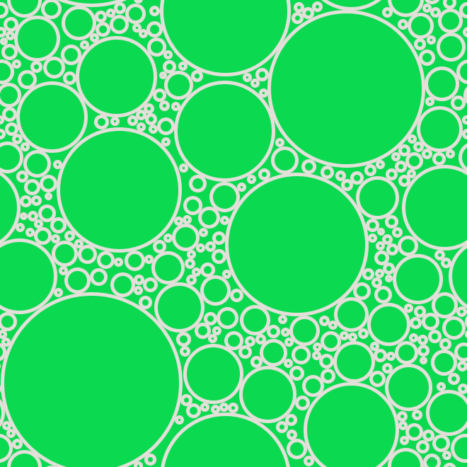 bubbles, circles, sponge, big, medium, small, 5 pixel line width, Vista White and Malachite circles bubbles sponge soap seamless tileable