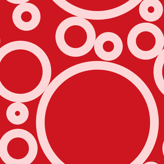 bubbles, circles, sponge, big, medium, small, 33 pixel line width, We Peep and Fire Engine Red circles bubbles sponge soap seamless tileable