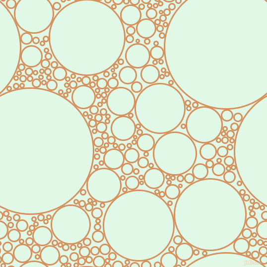 bubbles, circles, sponge, big, medium, small, 3 pixel line width, Whiskey Sour and Cosmic Latte circles bubbles sponge soap seamless tileable