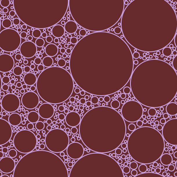 bubbles, circles, sponge, big, medium, small, 3 pixel line width, Wisteria and Red Devil circles bubbles sponge soap seamless tileable